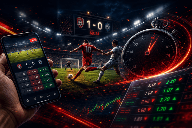 วิธีแทงบอลสด (Live Betting) ให้ได้เปรียบ